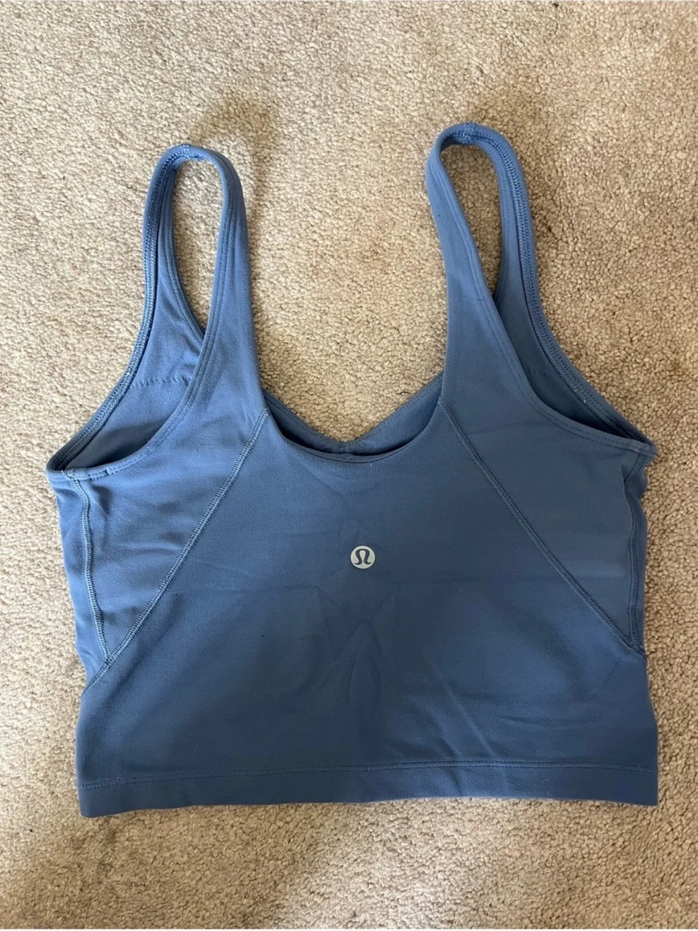 lululemon athletica Light Lavender Scoop Neck Tank